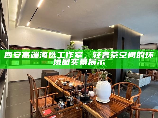 西安高端海选工作室，轻奢茶空间的环境图实景展示